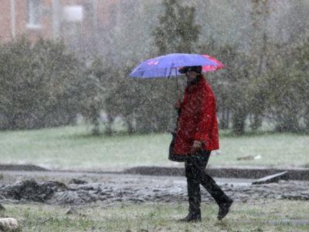 Весенние дожди и тепло в Украине